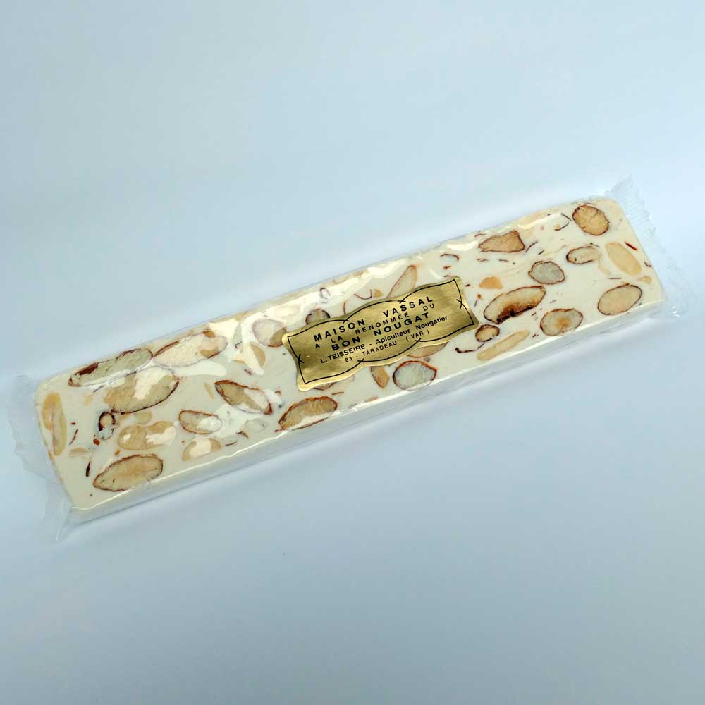 Mandelnougat weiß, 100 g